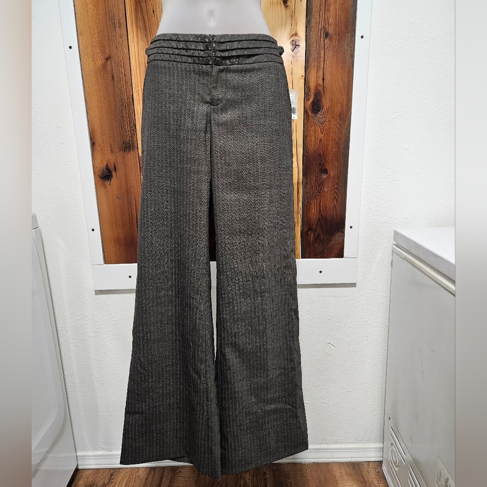 GAP Gray Wide-Leg Trousers